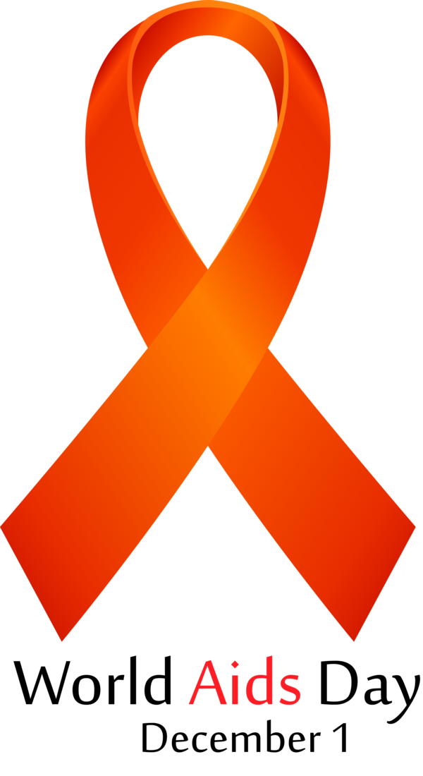 Download PNG image - AIDS Ribbon PNG Clipart 