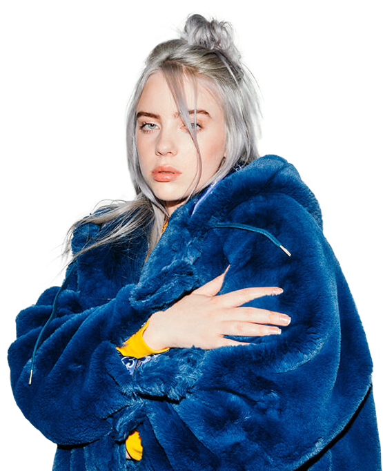 Download PNG image - Aesthetic Theme Billie Eilish PNG Image 
