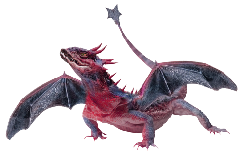 Download PNG image - Anime Dragon PNG Isolated Photo 