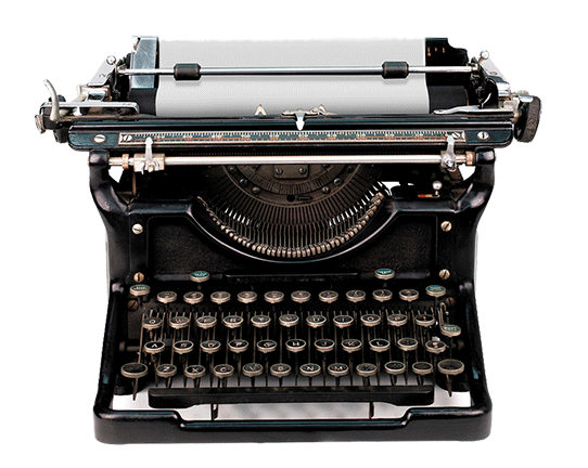Download PNG image - Antique Typewriter PNG Pic 
