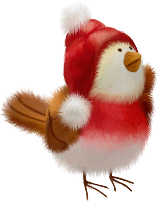 Download PNG image - Christmas Bird PNG Transparent Image 