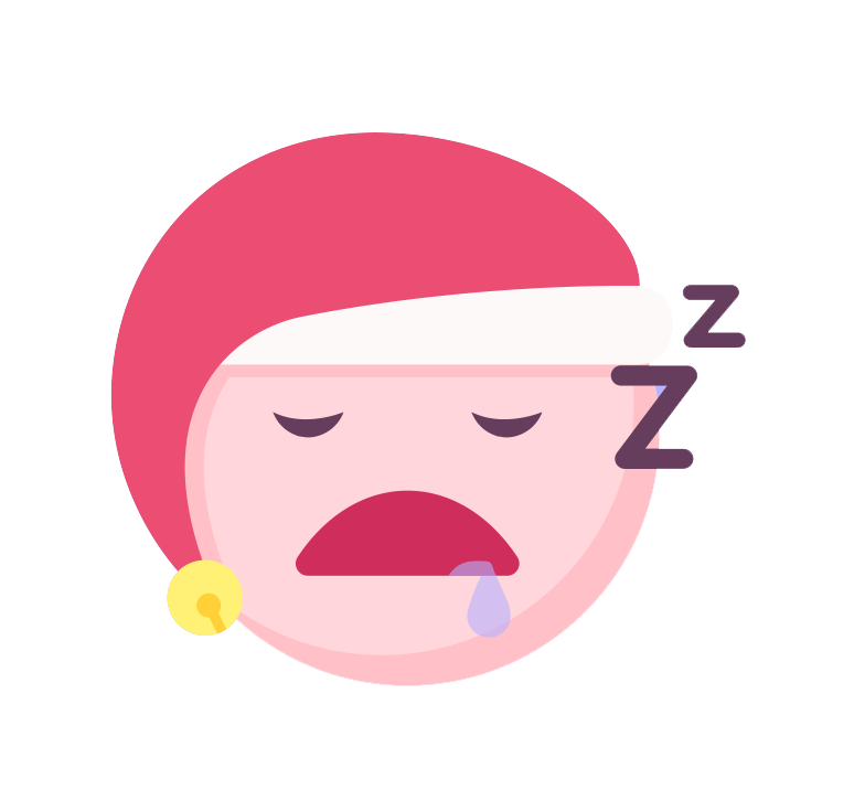 Download PNG image - Cute Christmas Holiday Emoji PNG Photos 