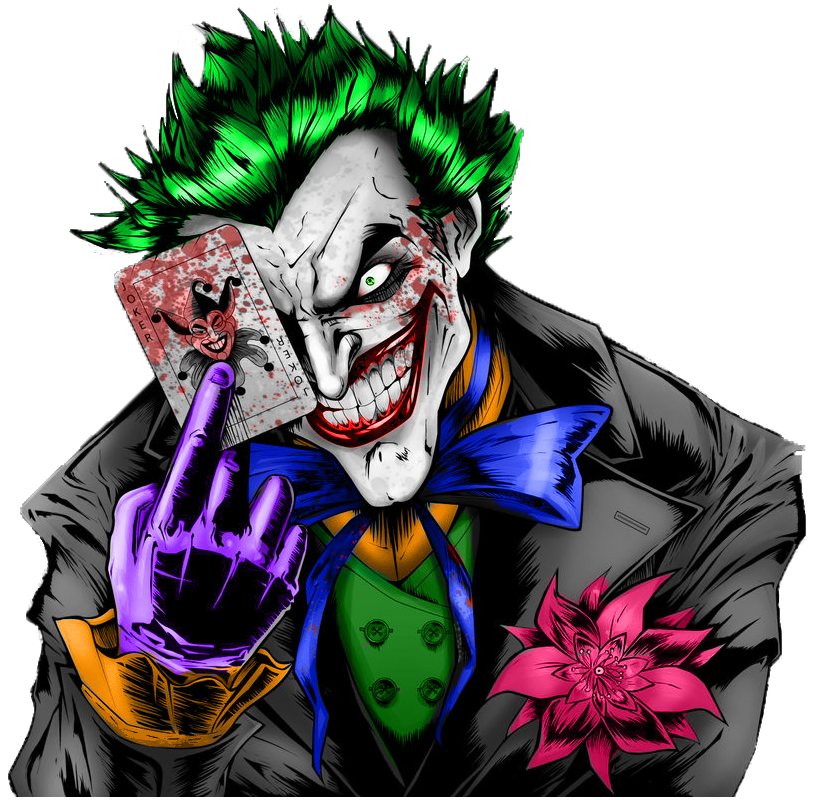 Download PNG image - Face Joker Transparent PNG 