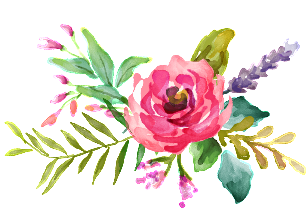 Download PNG image - Flower Artwork PNG Pic 