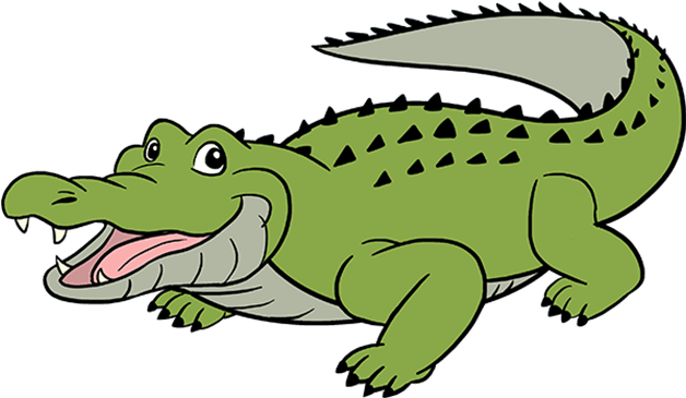 Download PNG image - Green Alligator PNG Picture 