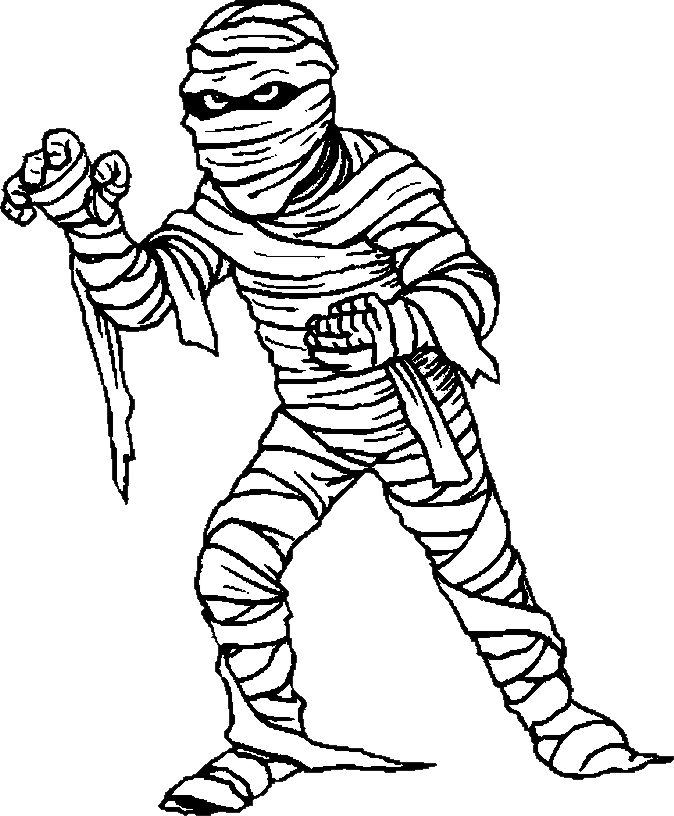 Download PNG image - Halloween Mummy PNG File 