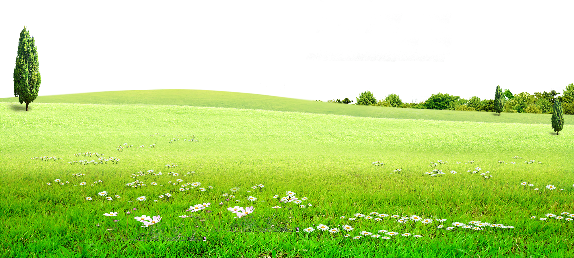 Download PNG image - Landscape Green Field PNG Image 