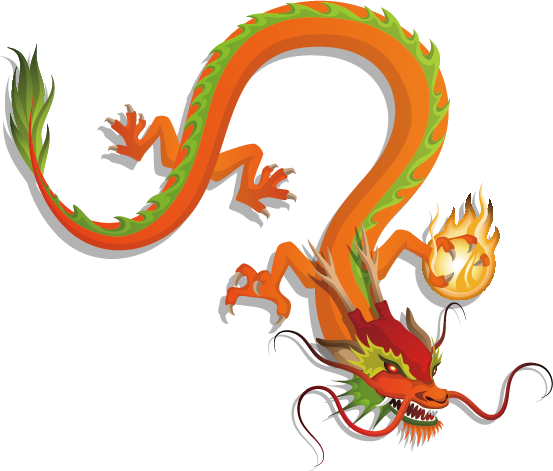Download PNG image - New Year Dragon PNG Isolated Pic 