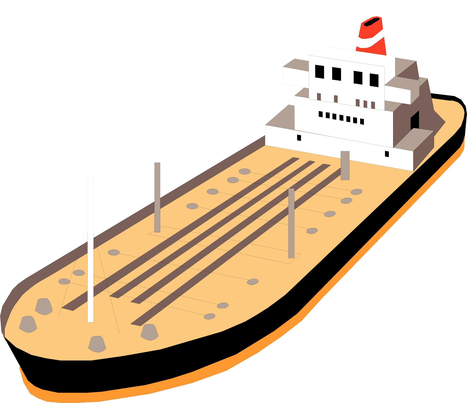 Download PNG image - Ship Vessel Transparent Background 