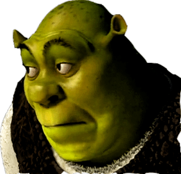 Download PNG image - Shrek Meme PNG Isolated HD 