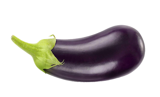 Download PNG image - Single Brinjal Eggplant PNG Pic 