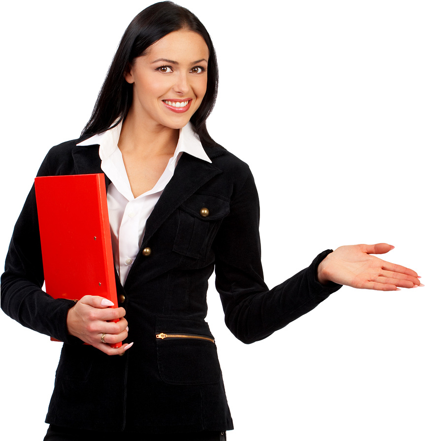 Download PNG image - Smiling Business Woman PNG Image 
