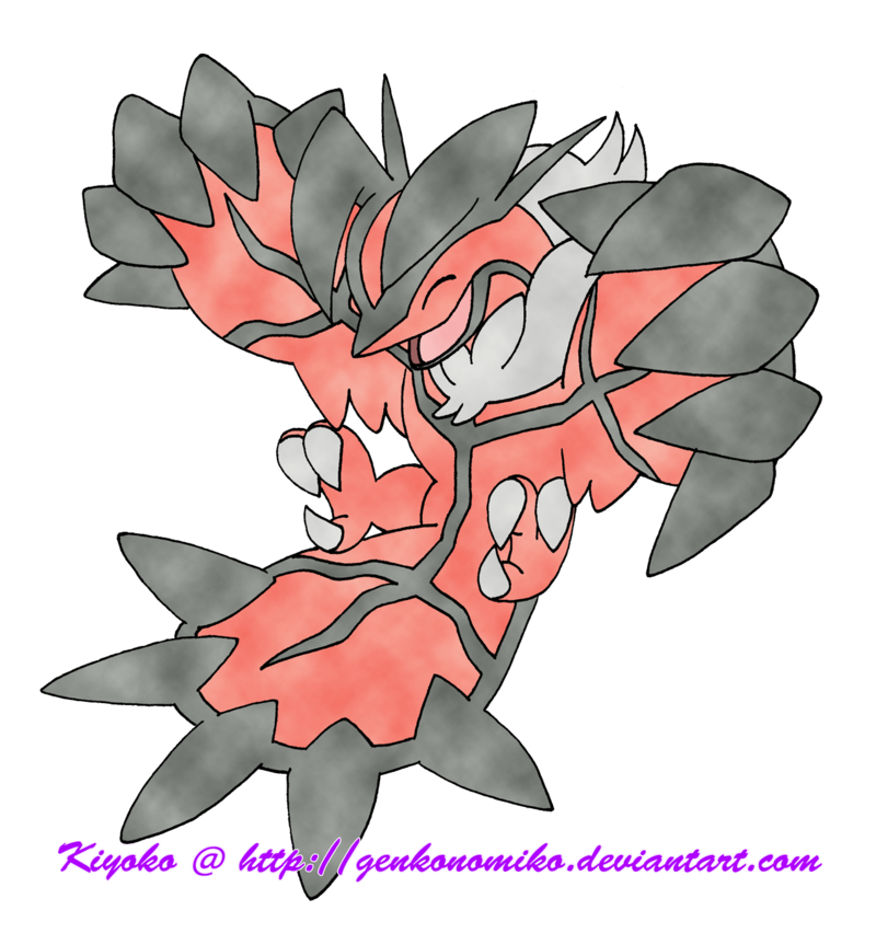 Yveltal Pokemon PNG Isolated Clipart