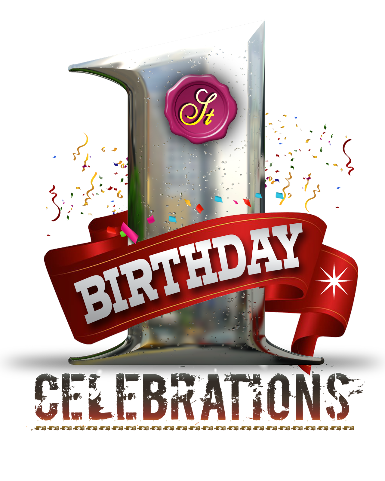Download PNG image - 1st Birthday PNG Pic 