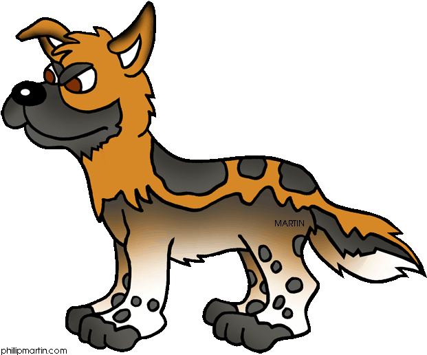 Download PNG image - African Wild Dog PNG File 