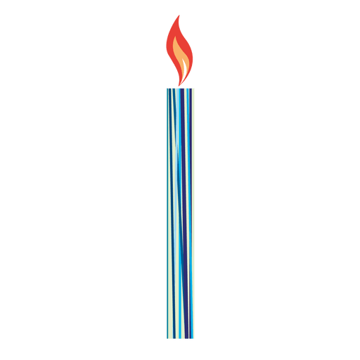 Download PNG image - Blue Christmas Candle Transparent PNG 