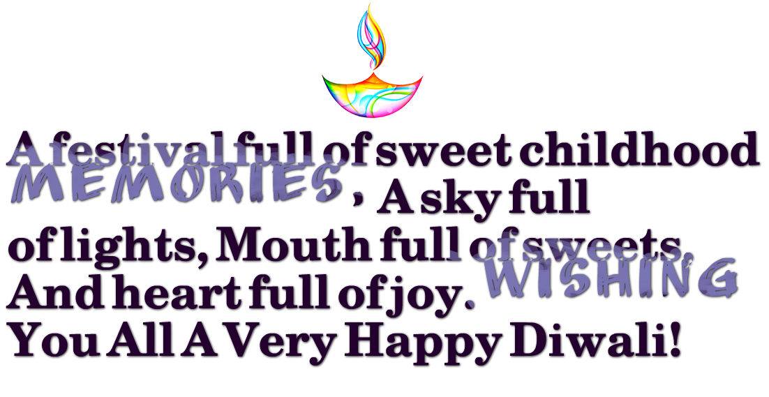 Download PNG image - Diwali Messages PNG Transparent Background 