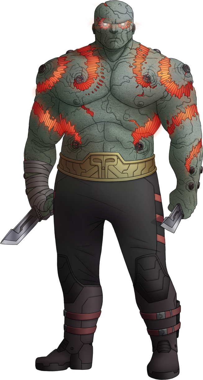 Download PNG image - Drax The Destroyer PNG Pic 