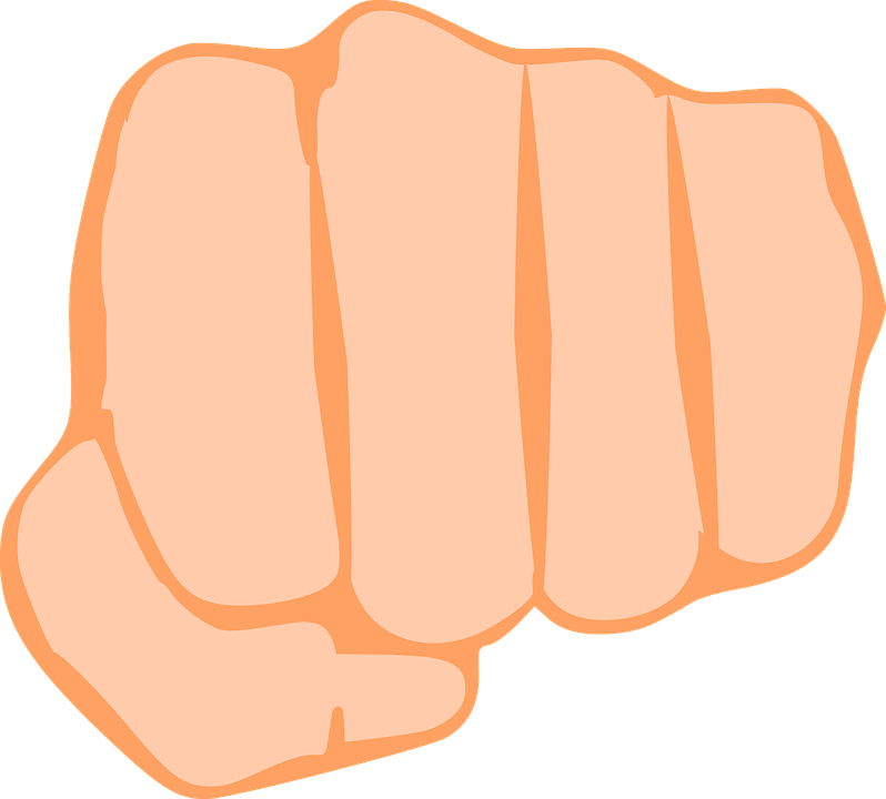 Download PNG image - Hand Punch Transparent PNG 