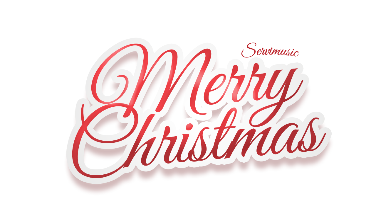 Download PNG image - Happy Christmas Text PNG File 