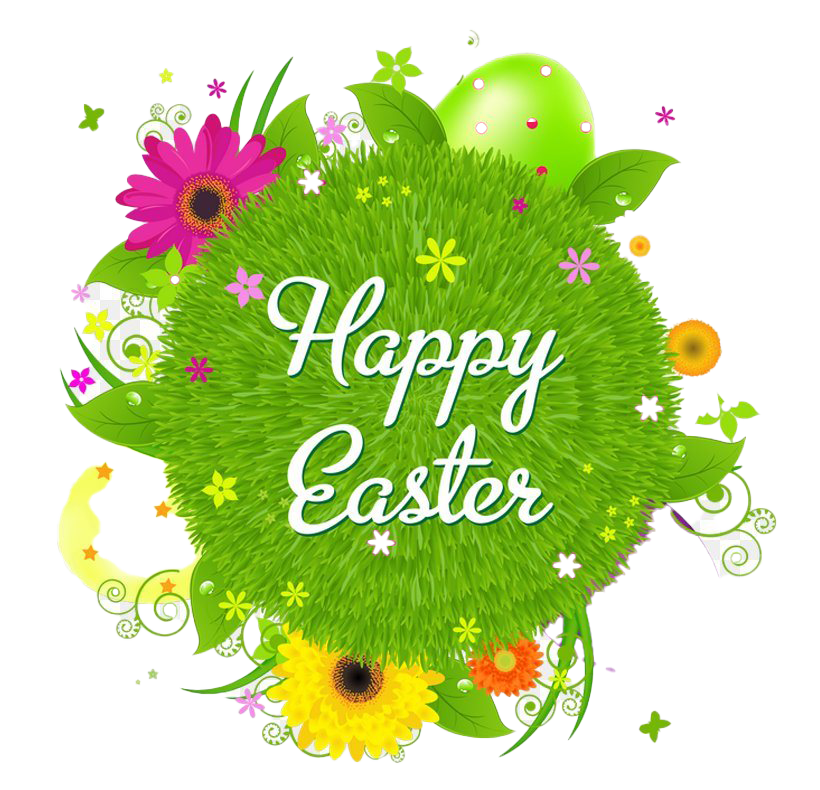 Download PNG image - Happy Easter Logo Word PNG HD 