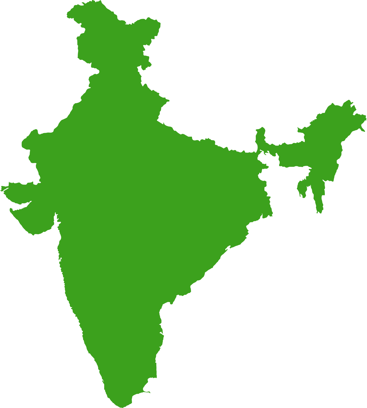 Download PNG image - India Map PNG File 