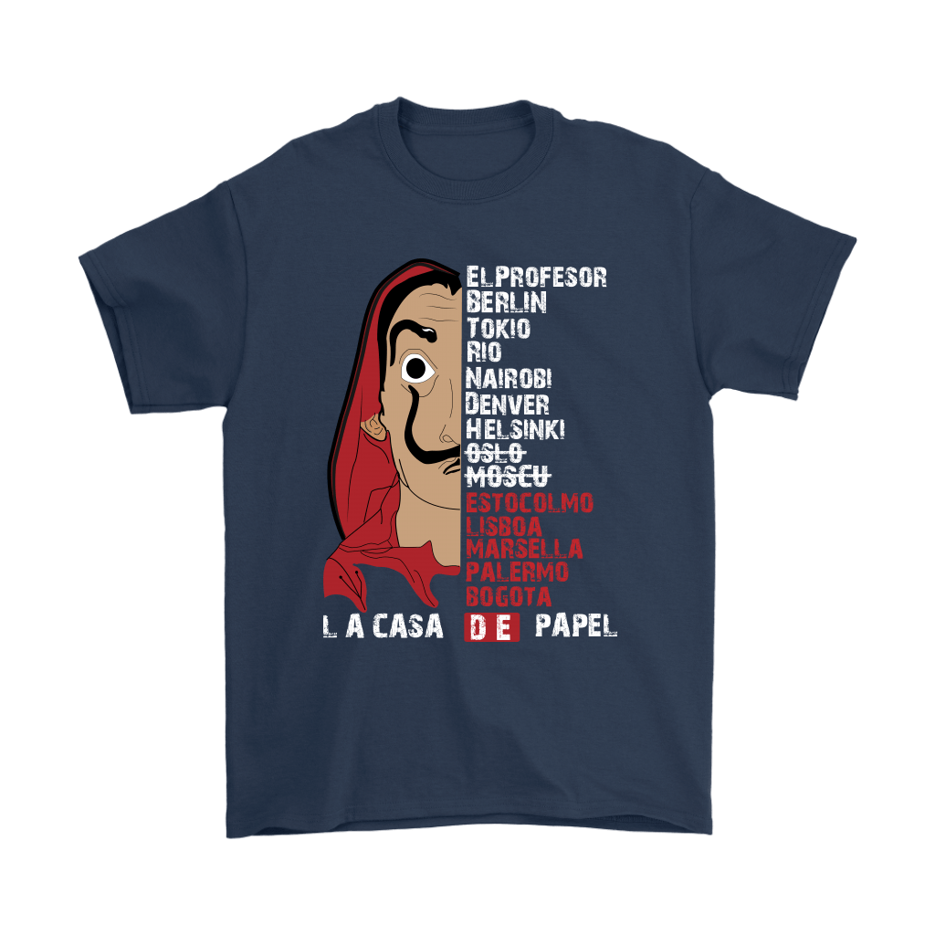 Download PNG image - Money Heist T-Shirt PNG Isolated HD 