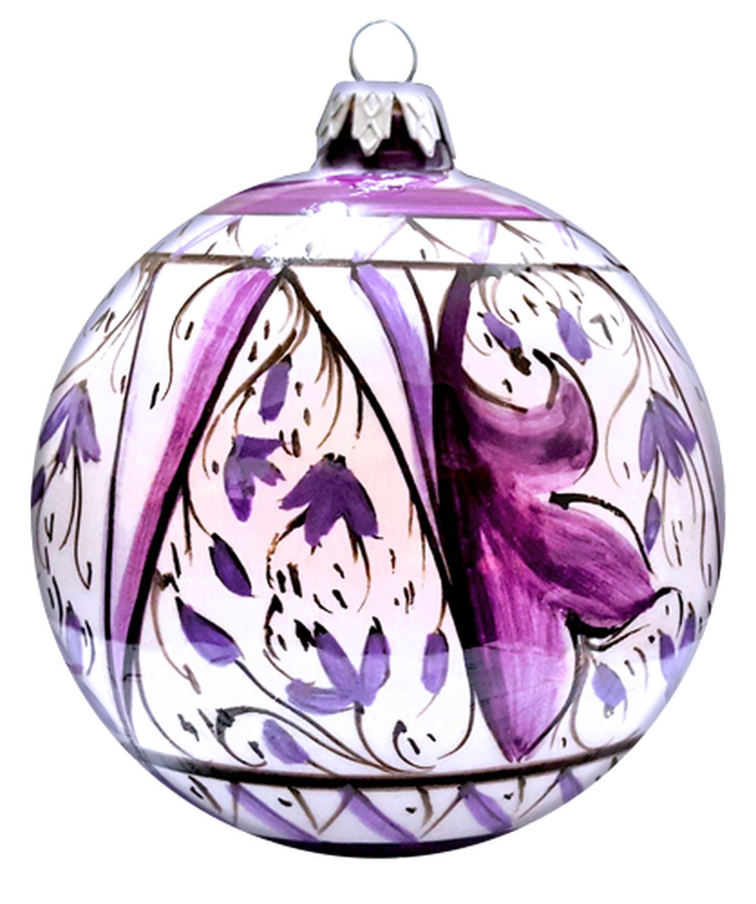 Download PNG image - Purple Christmas Ball PNG Transparent 