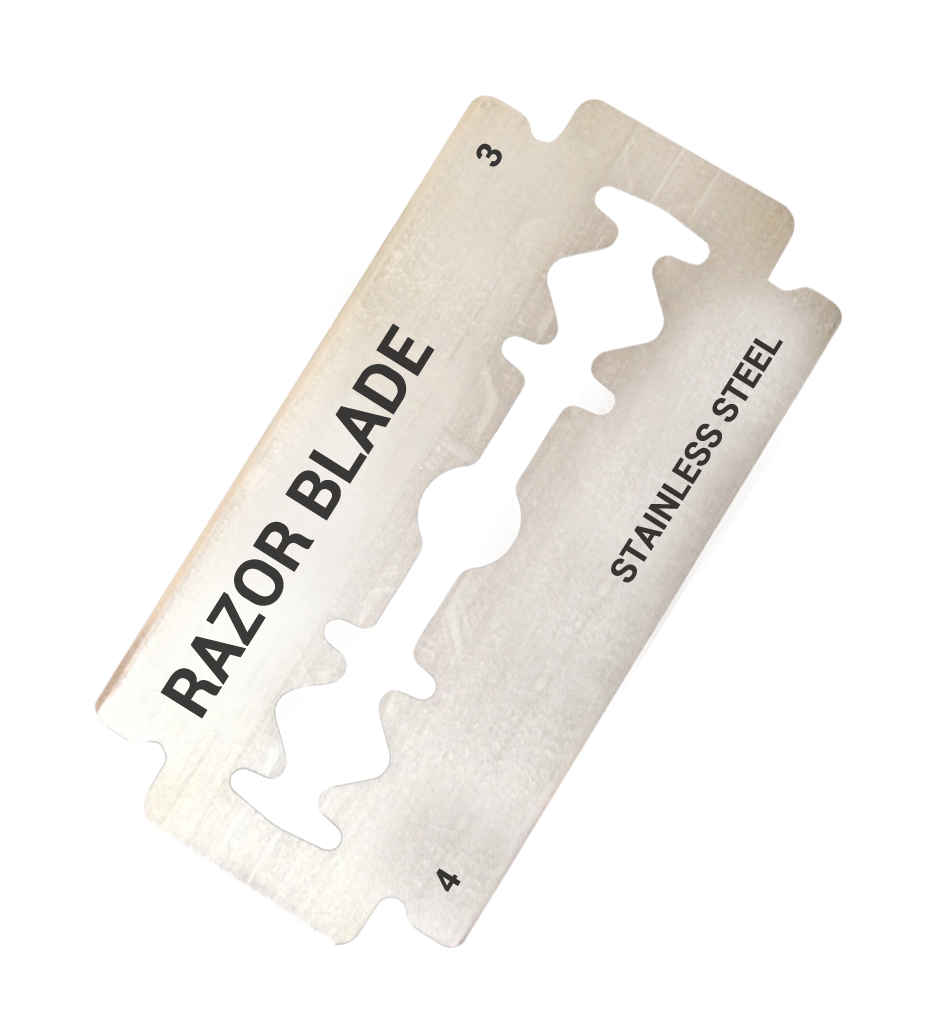 Download PNG image - Razor Blade PNG Background Isolated Image 