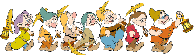 Download PNG image - Snow White And The Seven Dwarfs PNG File 