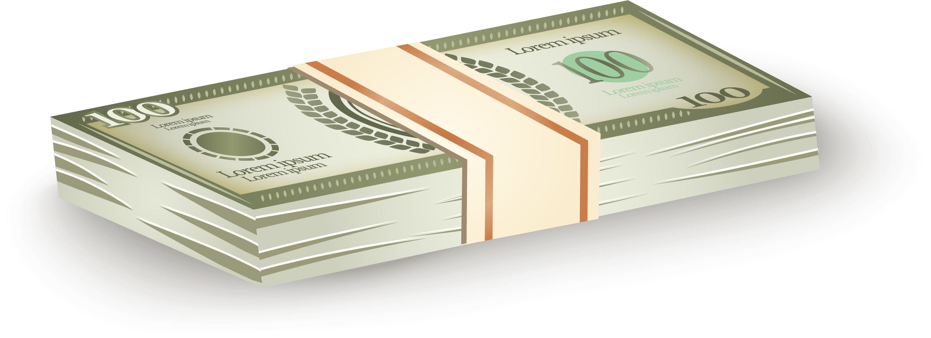Download PNG image - Stack Of Money PNG Transparent 