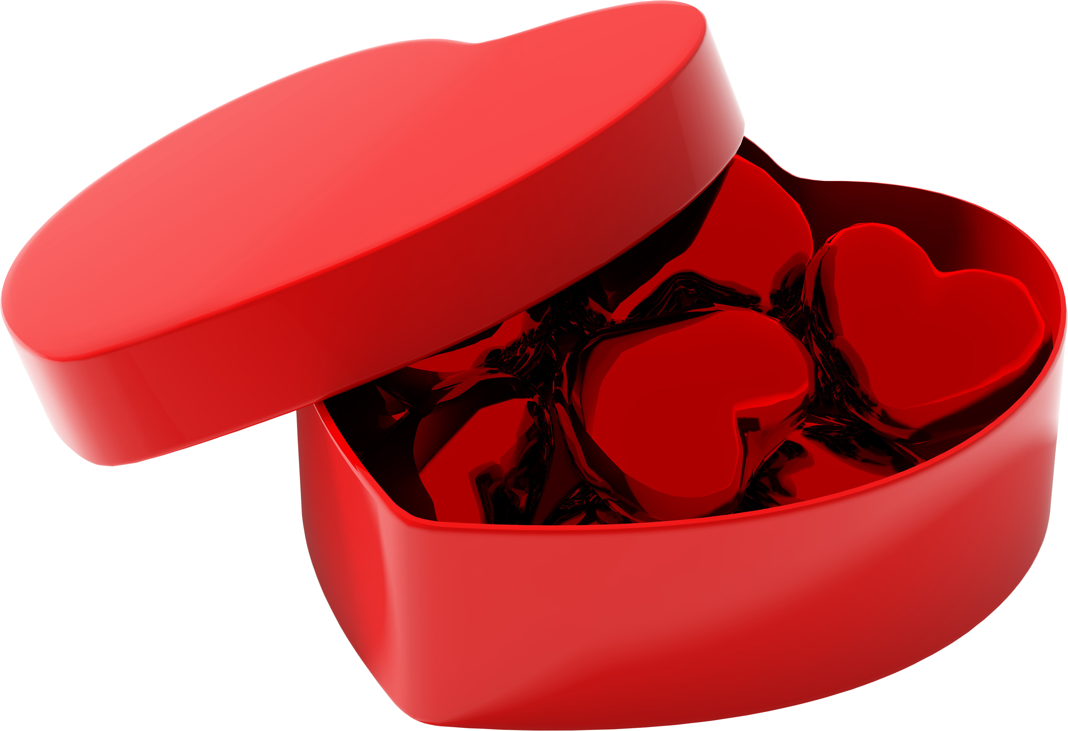 Download PNG image - Surprise Heart Box PNG Transparent Image 