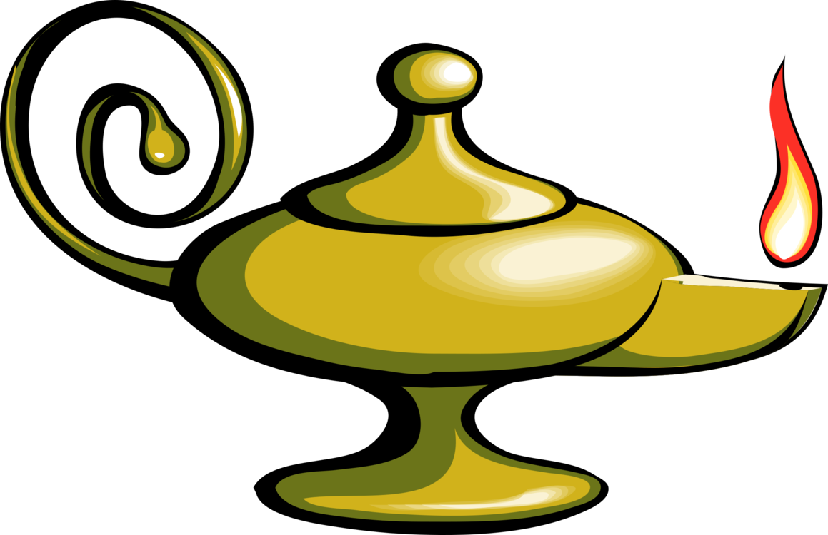 Download PNG image - Vector Aladdin Lamp PNG Transparent Image 