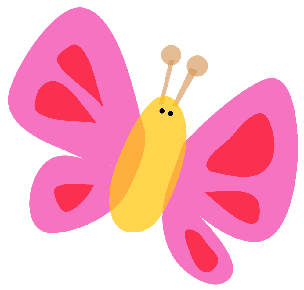 Download PNG image - Butterfly Cute Insect PNG File 
