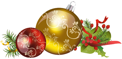 Download PNG image - Colorful Christmas Ornaments PNG Transparent Image 