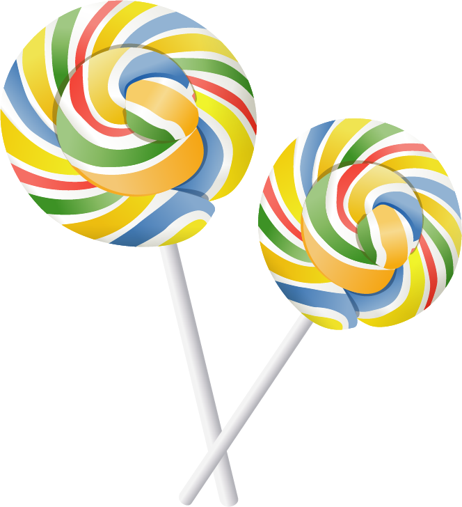 Download PNG image - Colorful Lollipop PNG Clipart 