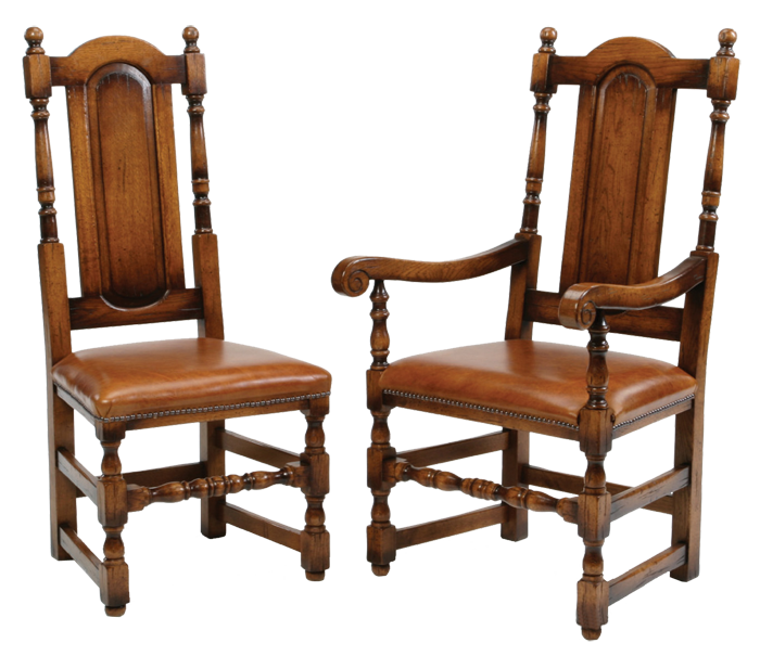 Download PNG image - Cromwellian Chair PNG Transparent 