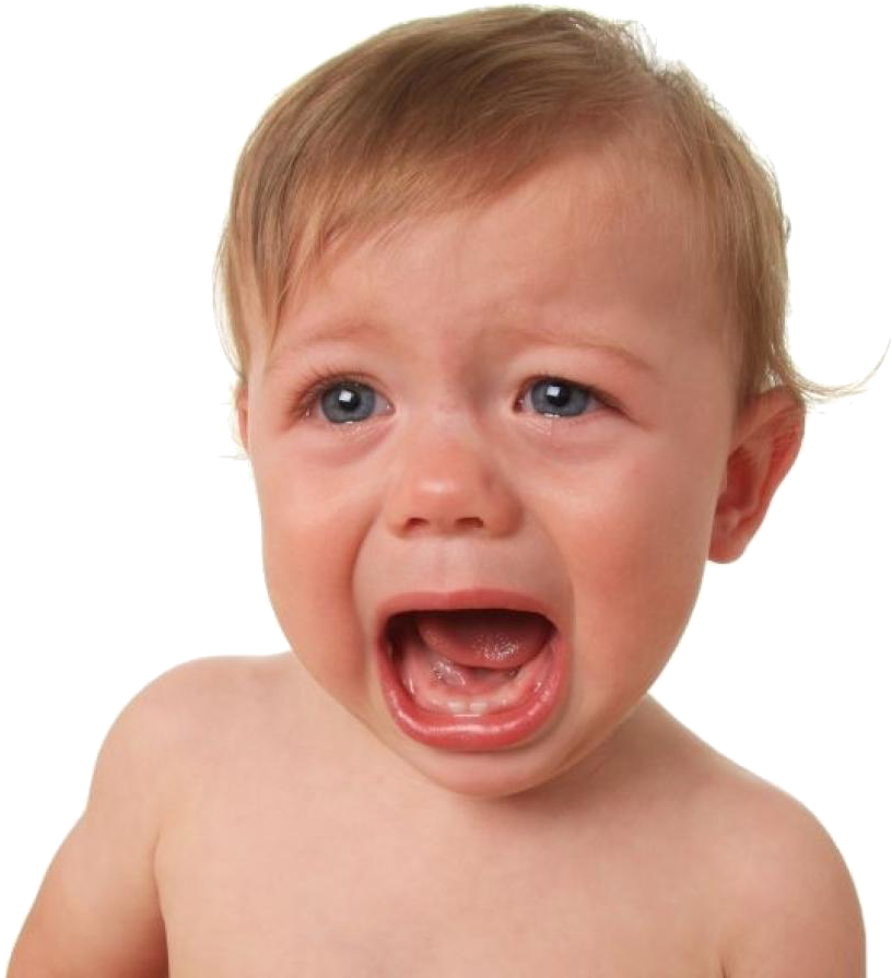 Download PNG image - Crying Baby PNG 
