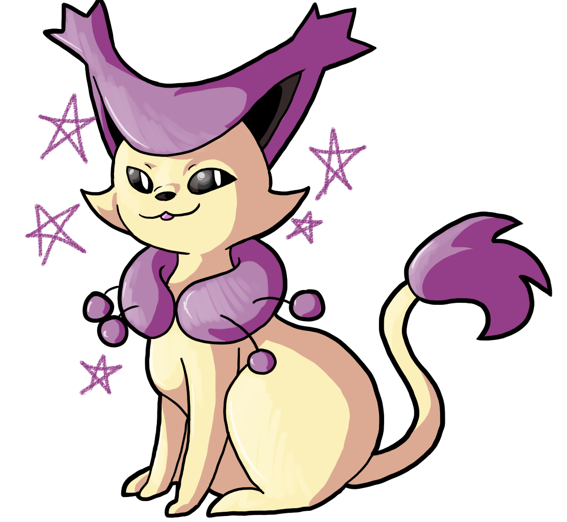 Download PNG image - Delcatty Pokemon PNG Isolated Photo 