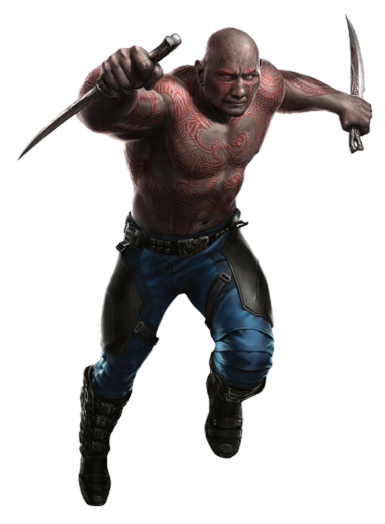Download PNG image - Drax The Destroyer PNG Isolated Pic 
