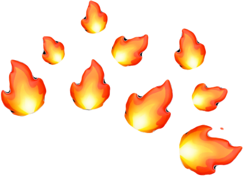 Download PNG image - Fire Emoji PNG Clipart 