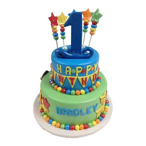Download PNG image - First Birthday Cake Transparent PNG 