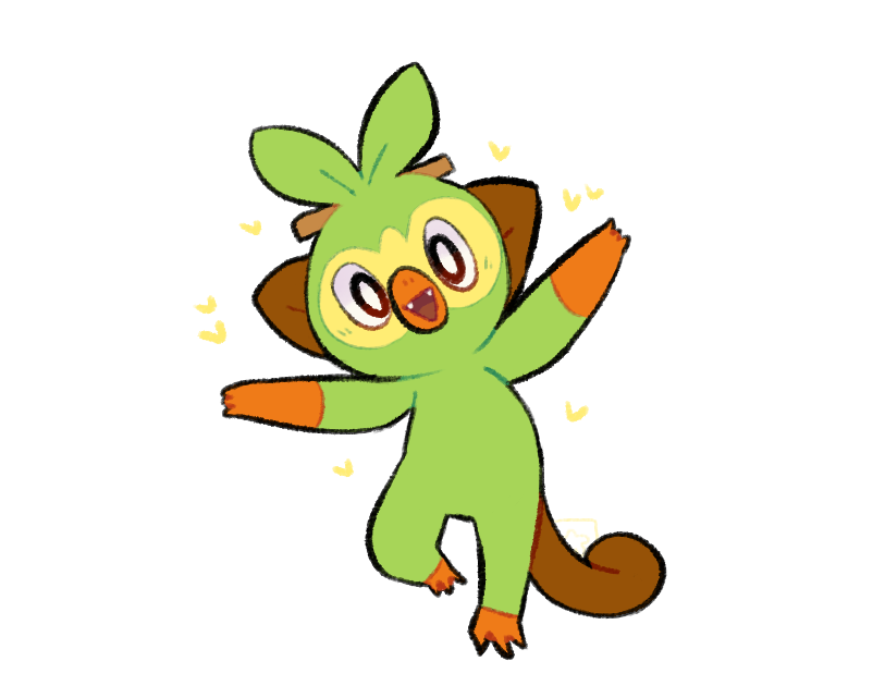 Download PNG image - Grookey Pokemon PNG Isolated Clipart 