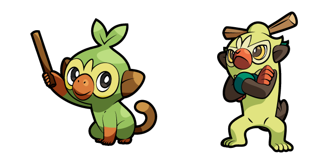 Download PNG image - Grookey Pokemon PNG Isolated Picture 