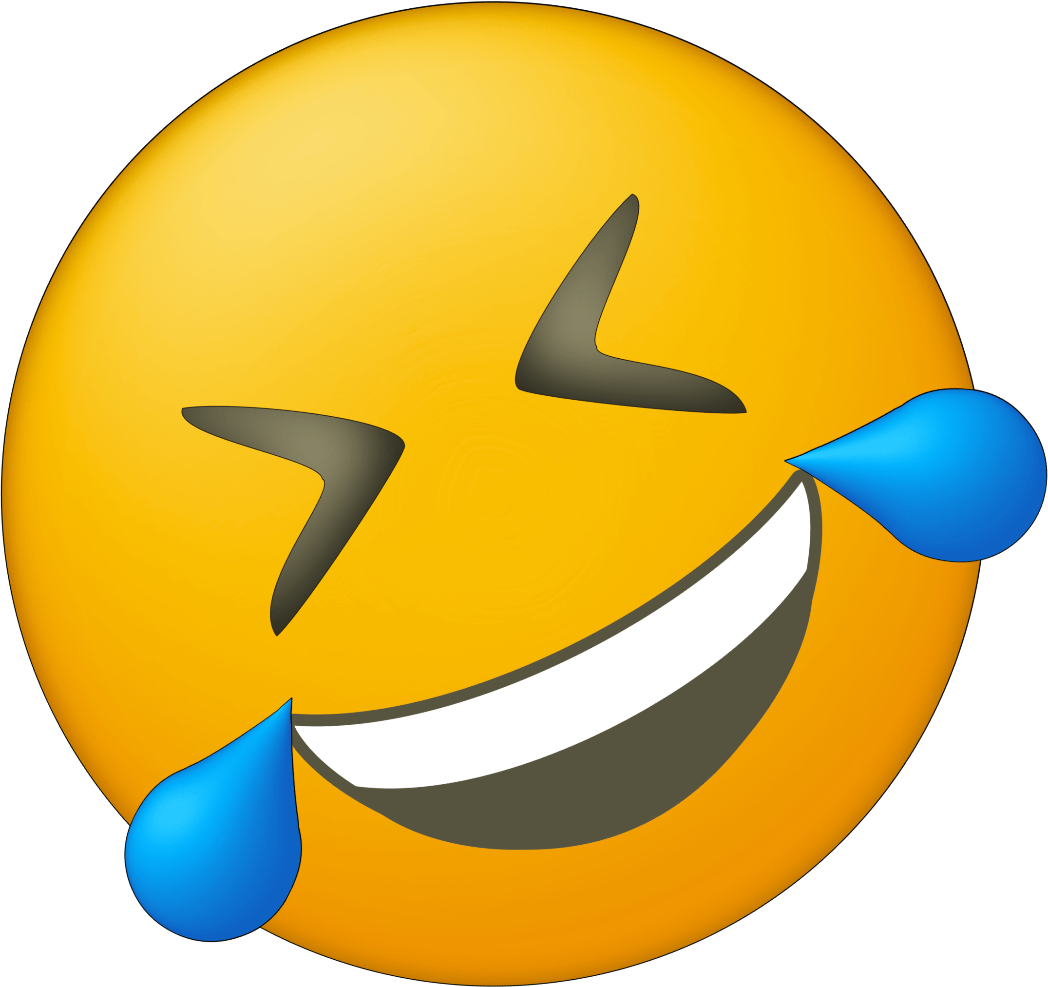 Download PNG image - Laughing Crying Emoji PNG Pic 