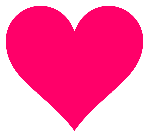 Download PNG image - Pink Heart Vector PNG File 