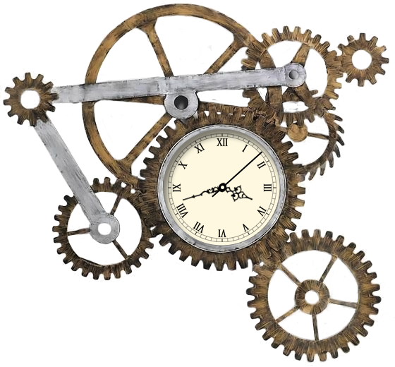 Download PNG image - Steampunk Gear PNG Pic 