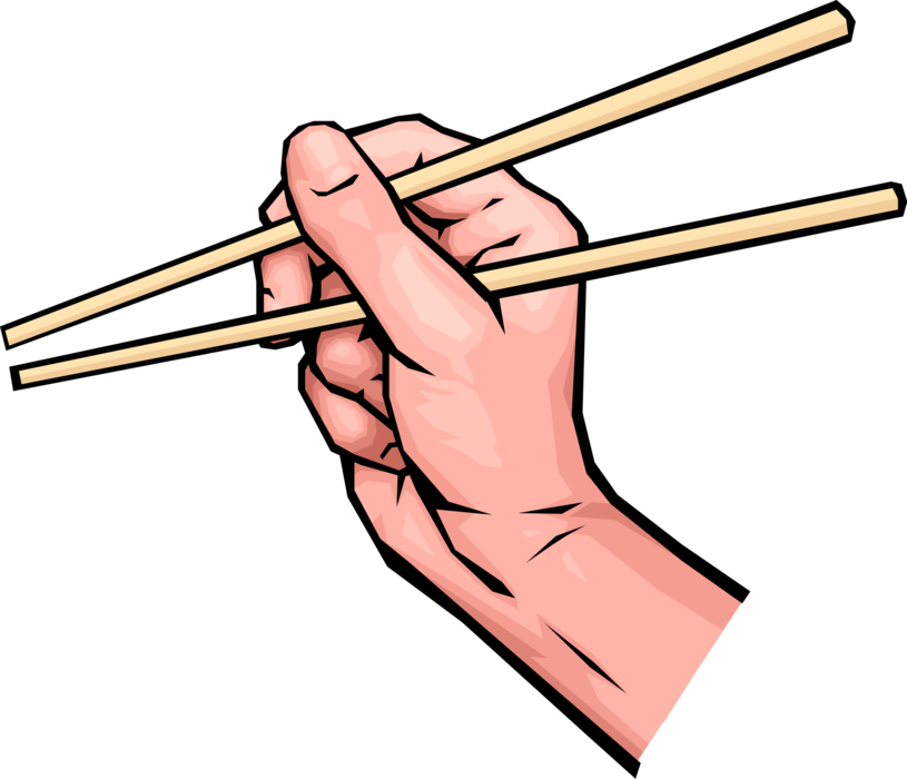 Download PNG image - Vector Chopsticks PNG File 