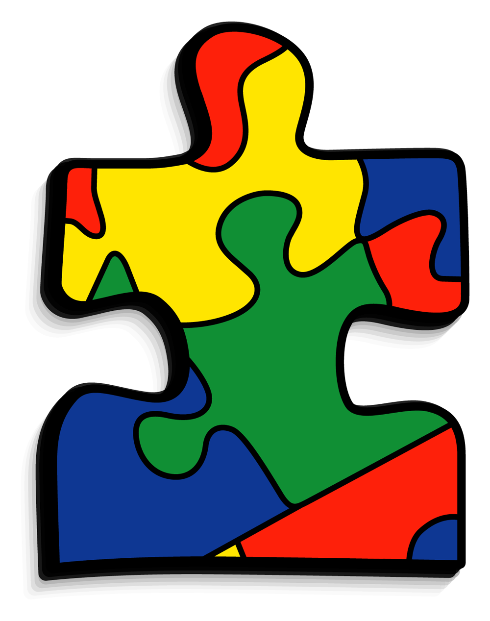 Download PNG image - Autism Puzzle PNG File 