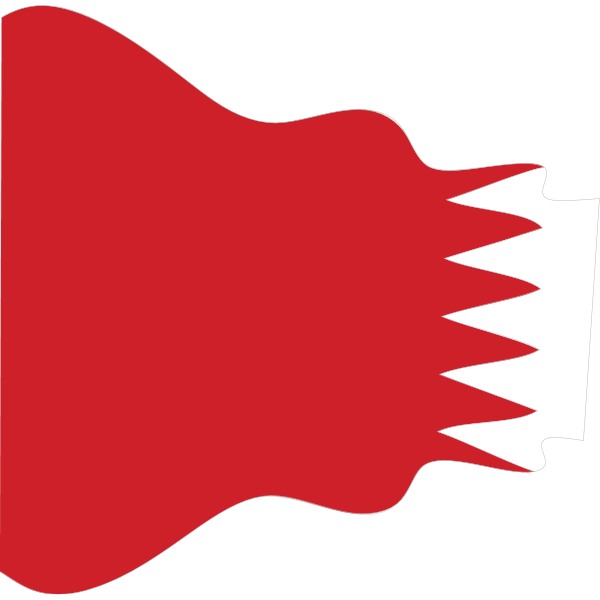 Download PNG image - Bahrain Flag PNG Clipart 